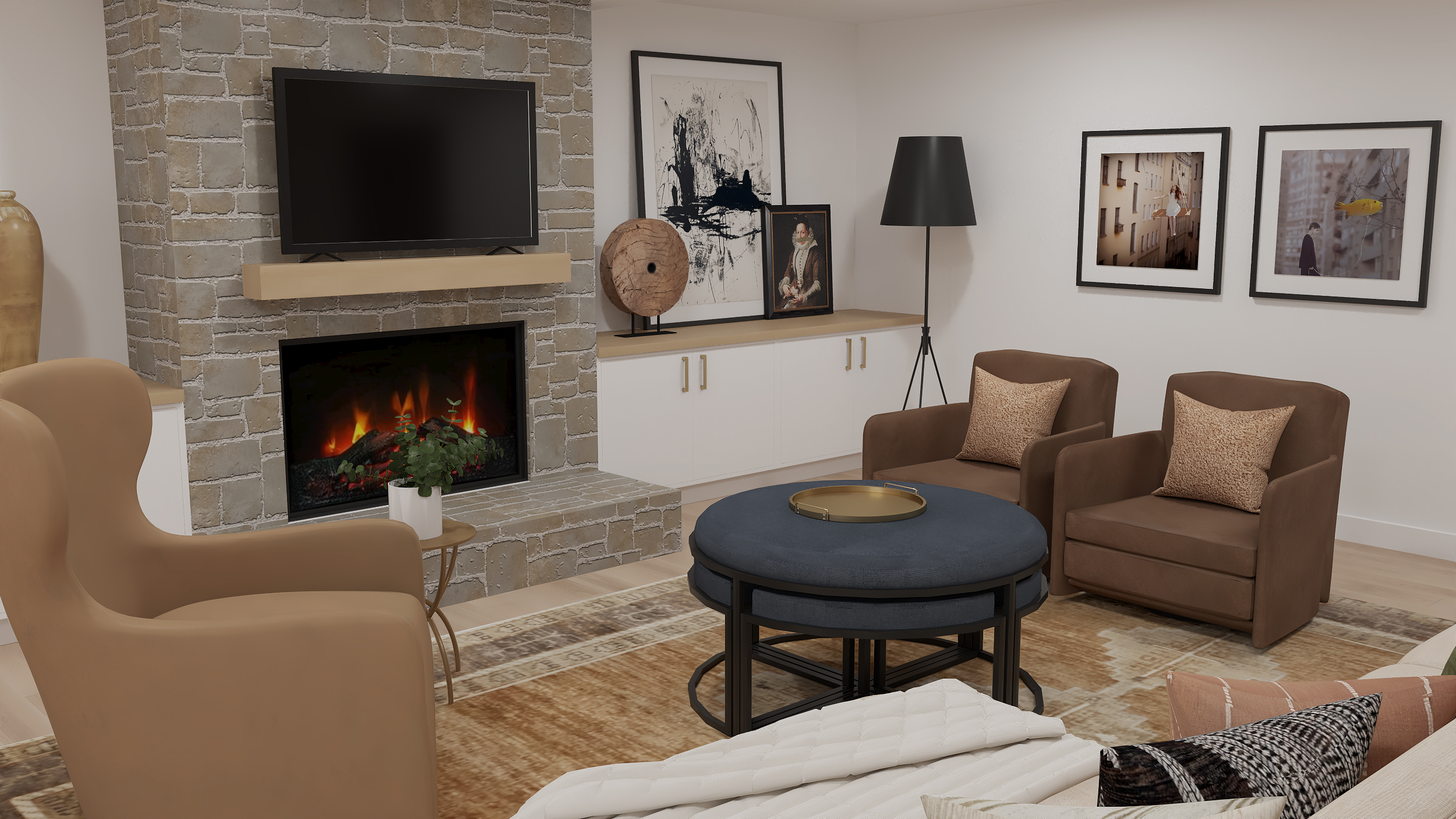 Modern living room